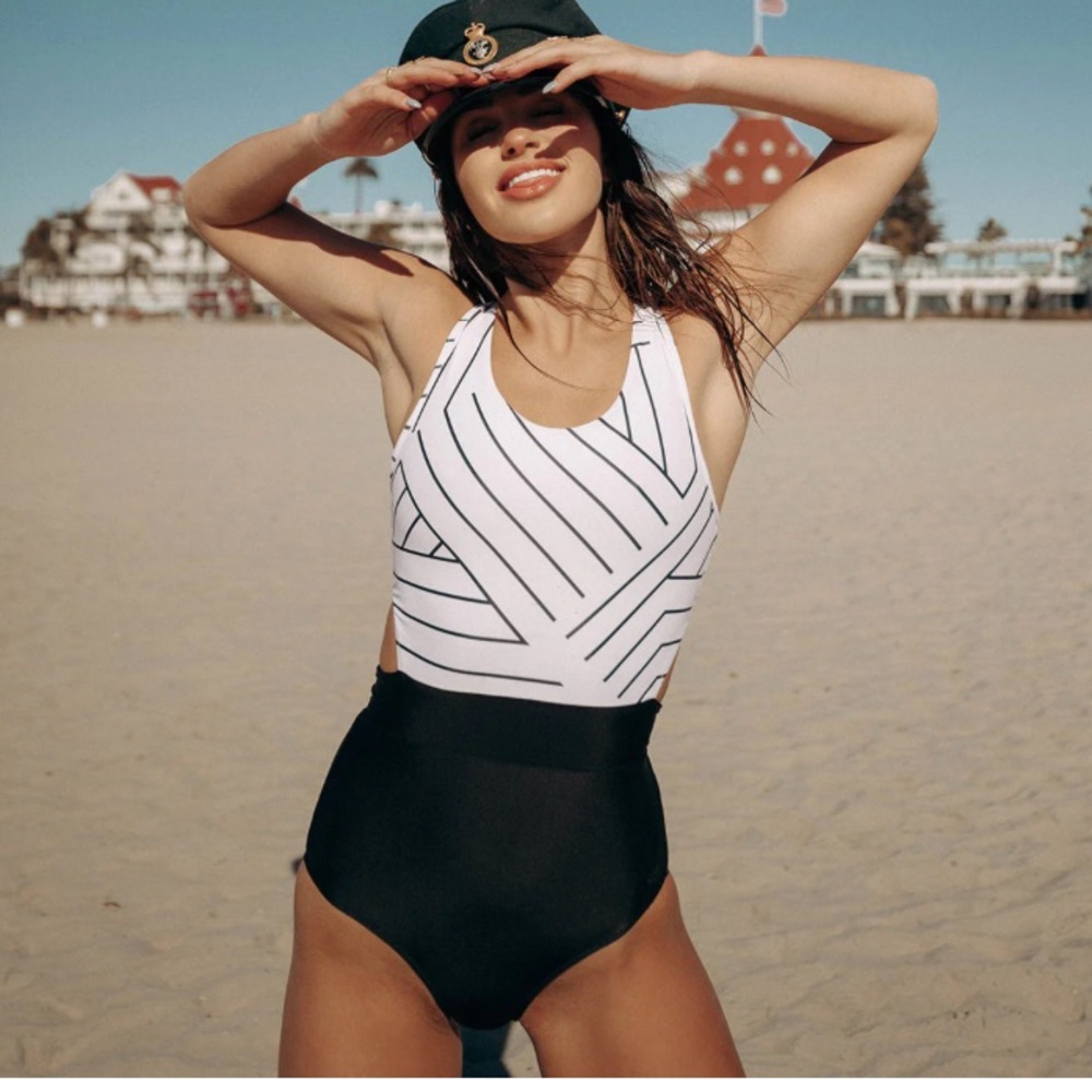 Brand new with tags Albion Geo one piece swimsuit